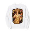 Art Nouveau Zodiac Muse Sweatshirt - Graphic Print for Adults - T-Shirt, Sweatshirt, Hoodie