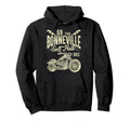Motorcycle Rider Funny Bonneville Salt Hoodie - Trendy Graphic Men Women - T-Shirt, Sweatshirt, Hoodie