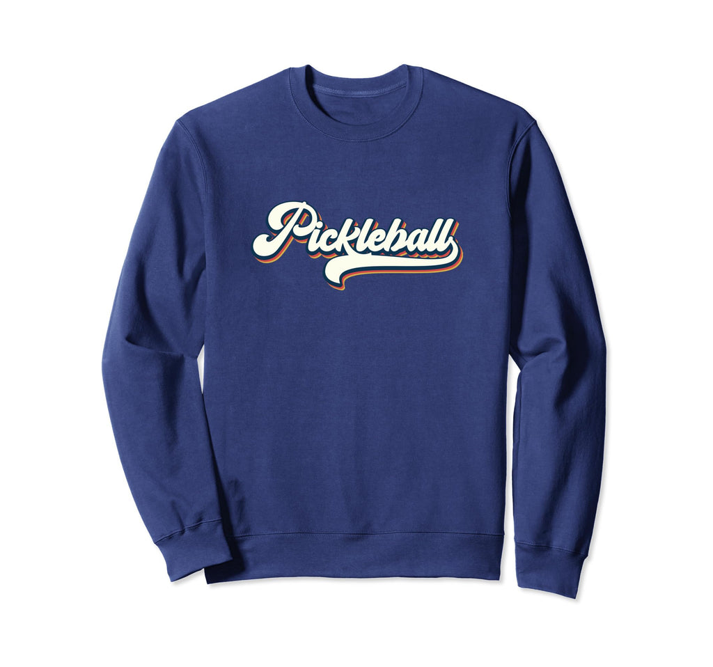 Pickleball Typography Pickleball Text Sweatshirt - Novelty Apparel Unisex - T-Shirt, Sweatshirt, Hoodie