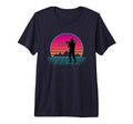 Trombone Jazz Player Sunset Synthwave T-Shirt - Novelty Apparel Unisex - T-Shirt, Sweatshirt, Hoodie