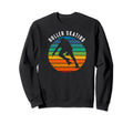 Roller Speed Skating Sunset Roller Sweatshirt - Custom Art Print Unisex - T-Shirt, Sweatshirt, Hoodie