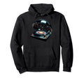 Fantasy Vinyl Player Space Hoodie - Fun Novelty Design for Adults - T-Shirt, Sweatshirt, Hoodie
