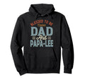 Blessed To Be Called Dad And Papa Hoodie - Aesthetic Graphic for Adults - T-Shirt, Sweatshirt, Hoodie