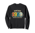 Birthday 1959 Runs Like Hell Car Sweatshirt - Casual Everyday Wear Unisex - T-Shirt, Sweatshirt, Hoodie