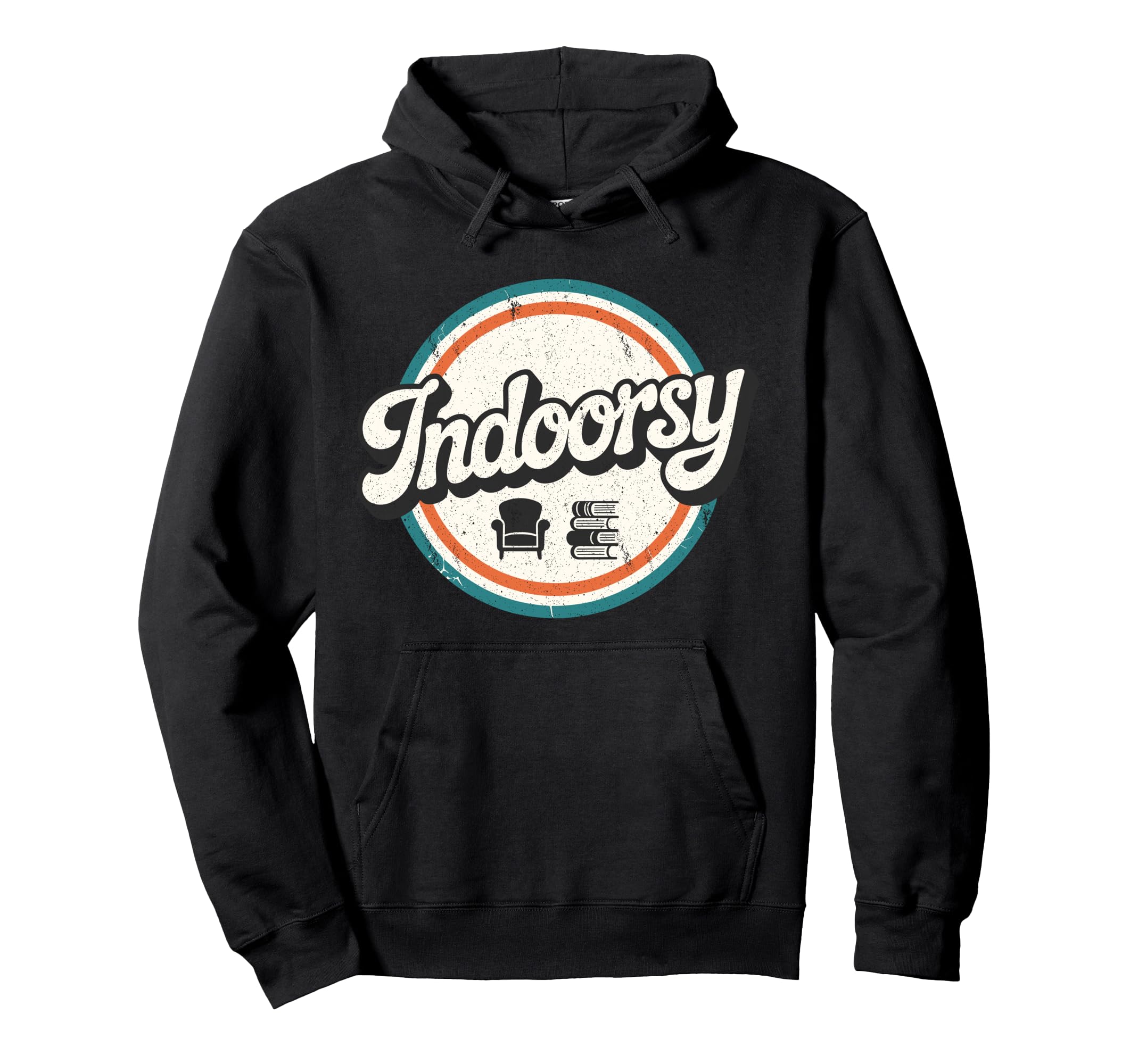 Antisocial Homebody Indoorsy Introvert Hoodie - Graphic Print for Adults - T-Shirt, Sweatshirt, Hoodie