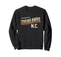 Highlands North Carolina Hat And Co T-Shirt - Minimalist Print Unisex - T-Shirt, Sweatshirt, Hoodie
