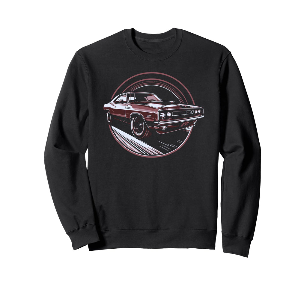 Muscle Car 60S 70S Car Lover Sweatshirt - Streetwear Style for Adults - T-Shirt, Sweatshirt, Hoodie