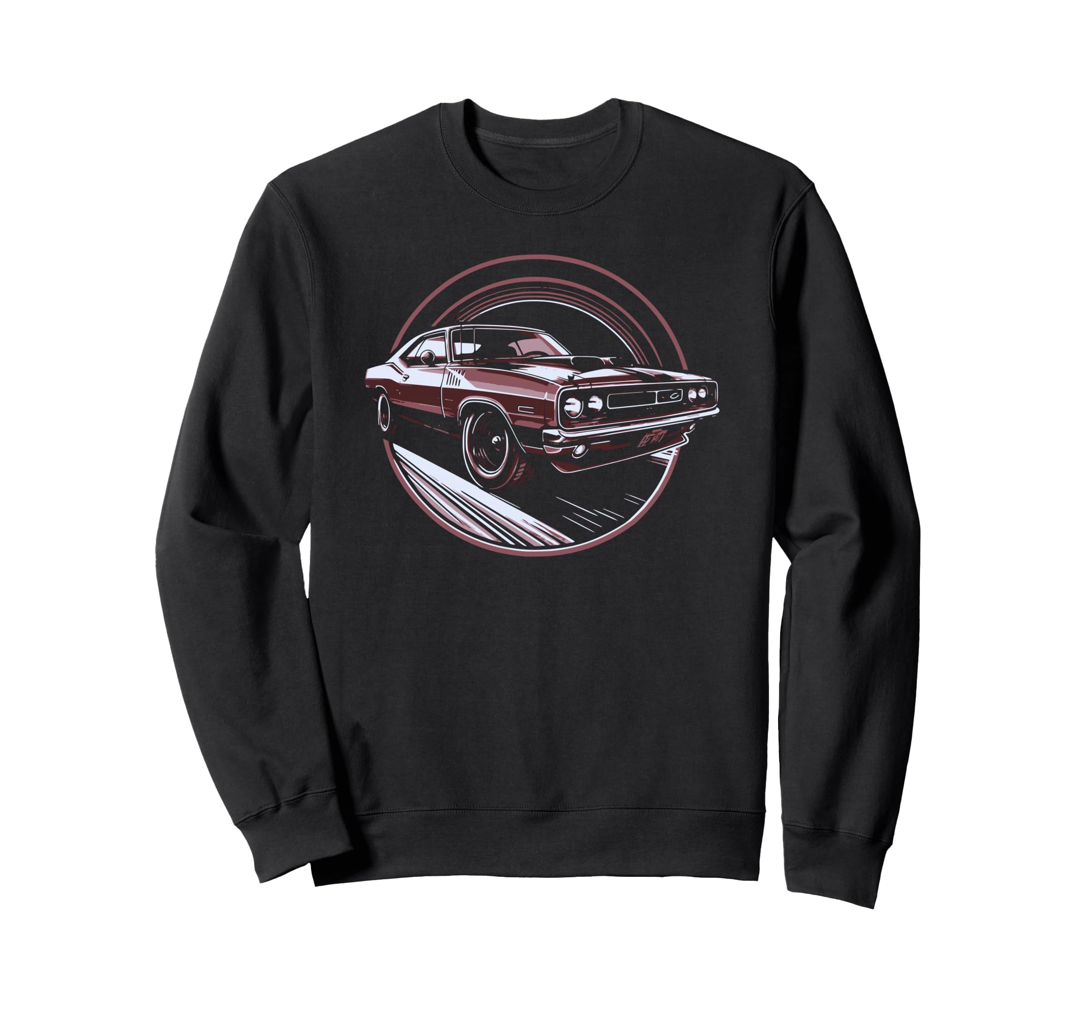 Muscle Car 60S 70S Car Lover Sweatshirt - Streetwear Style for Adults - T-Shirt, Sweatshirt, Hoodie