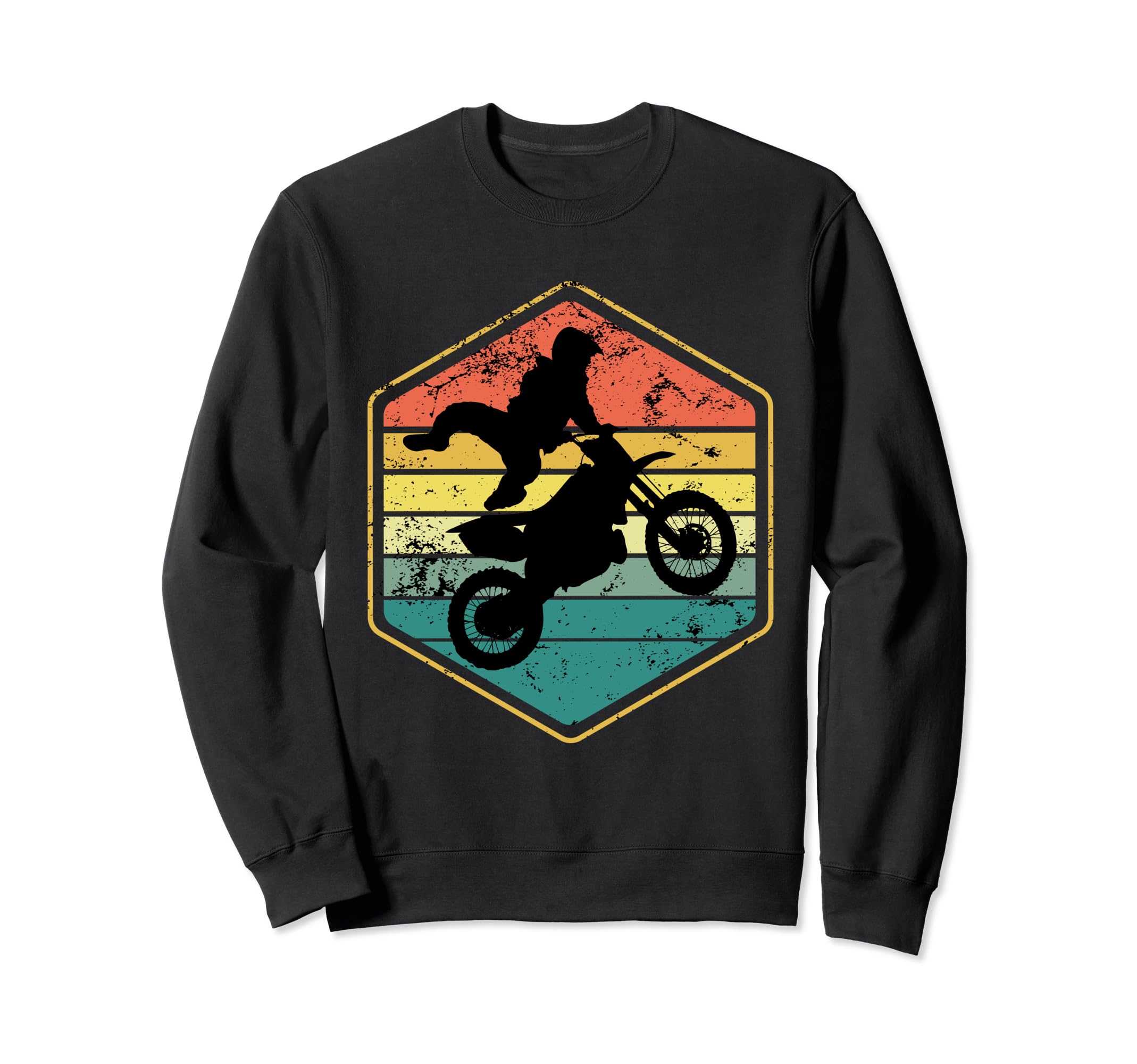 Dirt Bike Dad Motocross Motorcycle Sweatshirt - Unique Graphic Unisex - T-Shirt, Sweatshirt, Hoodie
