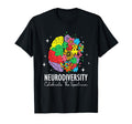 Neurodiversity Brain Autism Awareness T-Shirt - Aesthetic Graphic Unisex - T-Shirt, Sweatshirt, Hoodie