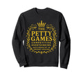 Petty Games Crest Grudge Holders Sweatshirt - Custom Art Print for Adults - T-Shirt, Sweatshirt, Hoodie