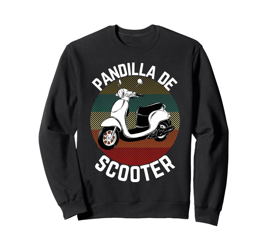 Scooter Gang Moped Motorcycle Sweatshirt - Fun Novelty Design for Adults - T-Shirt, Sweatshirt, Hoodie