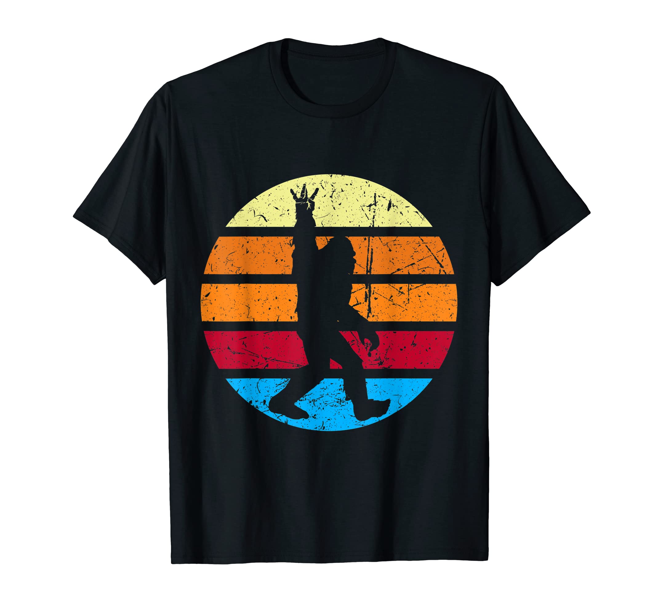 Sunset Bigfoot West Coast California T-Shirt - Unique Graphic Unisex - T-Shirt, Sweatshirt, Hoodie
