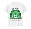 May We Wear Green Mental Health Therapist T-Shirt - Novelty Apparel Unisex - T-Shirt, Sweatshirt, Hoodie