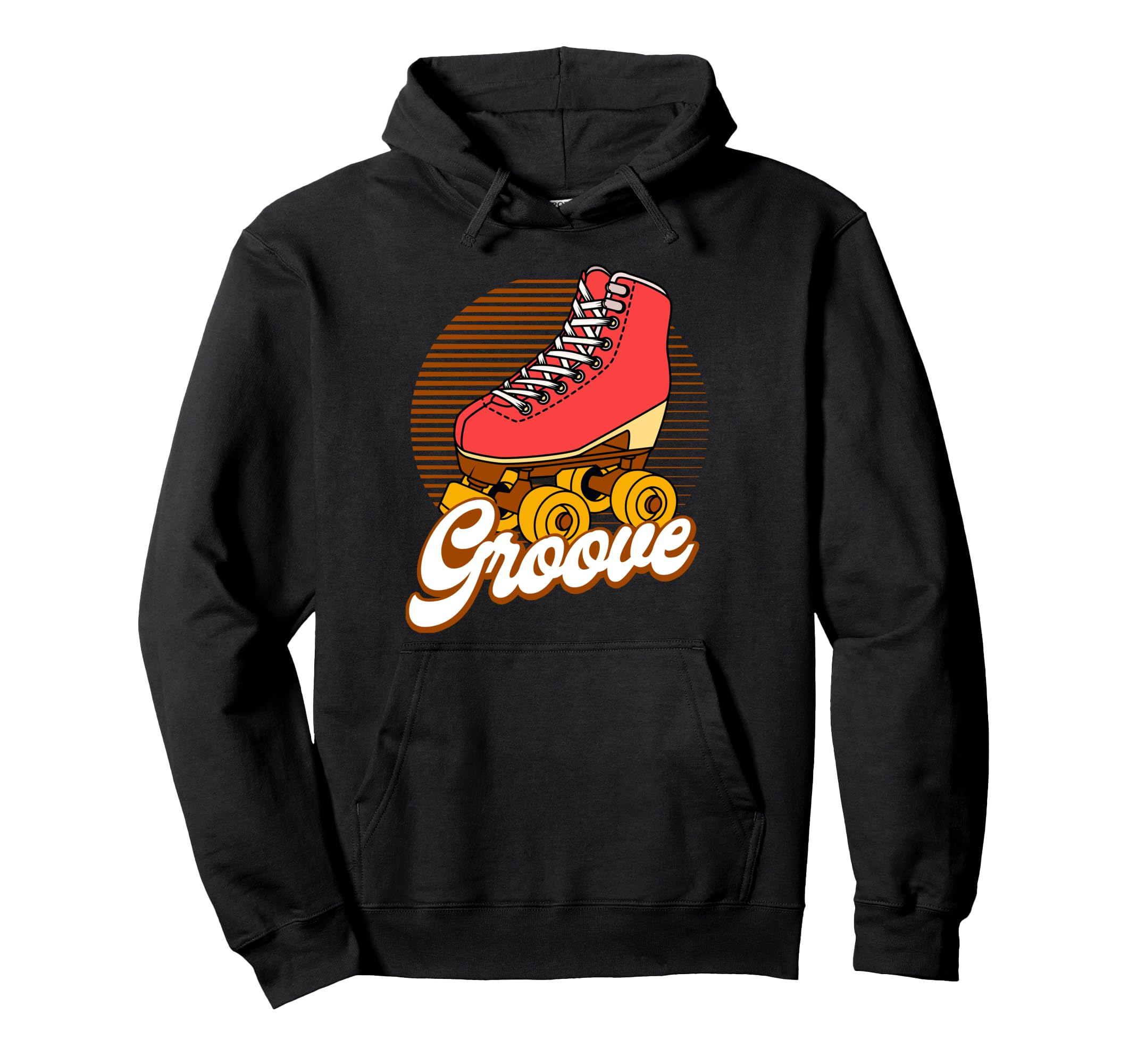 Roller Skating Skate 1970S Hoodie - Graphic Print Men Women - T-Shirt, Sweatshirt, Hoodie