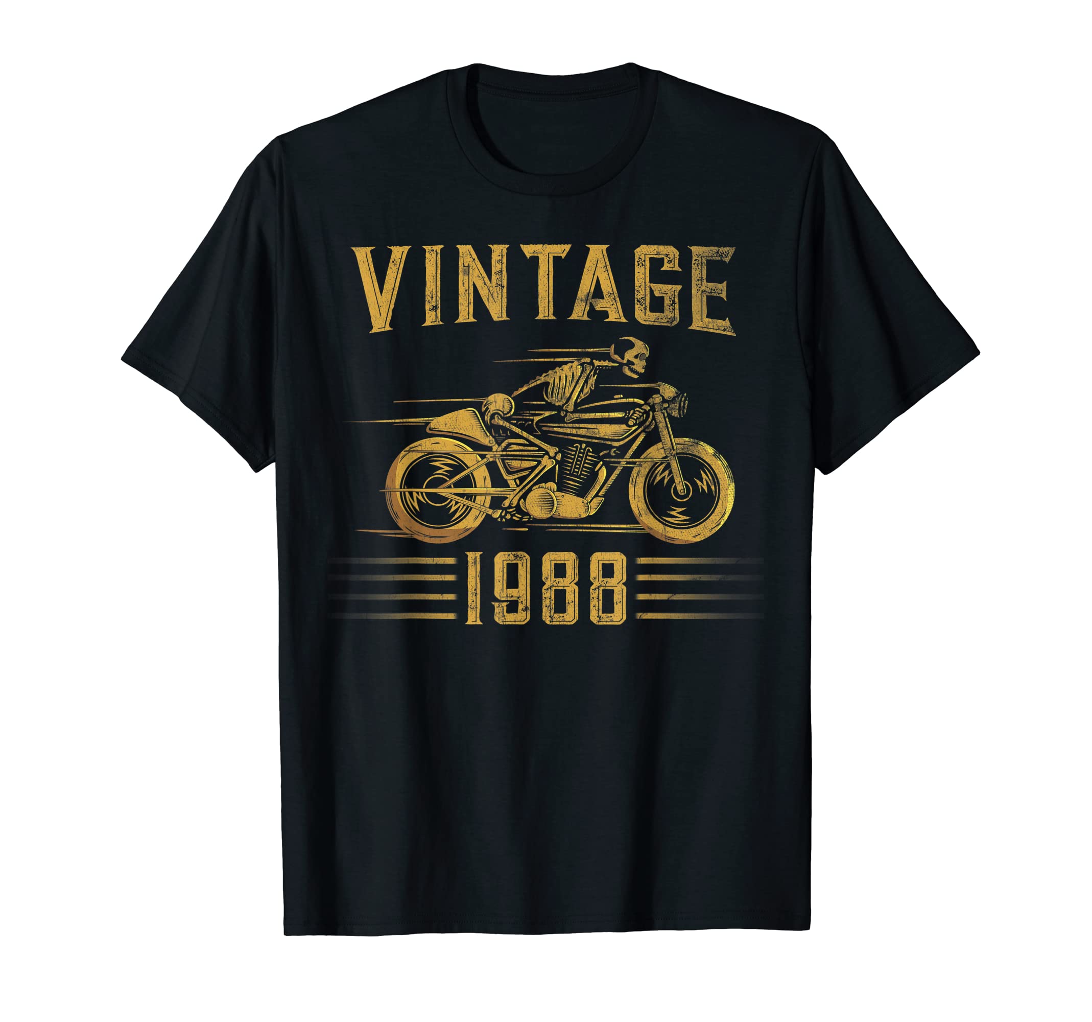 1988 Biker Motorcycle T-Shirt - Fun Novelty Design Men Women - T-Shirt, Sweatshirt, Hoodie