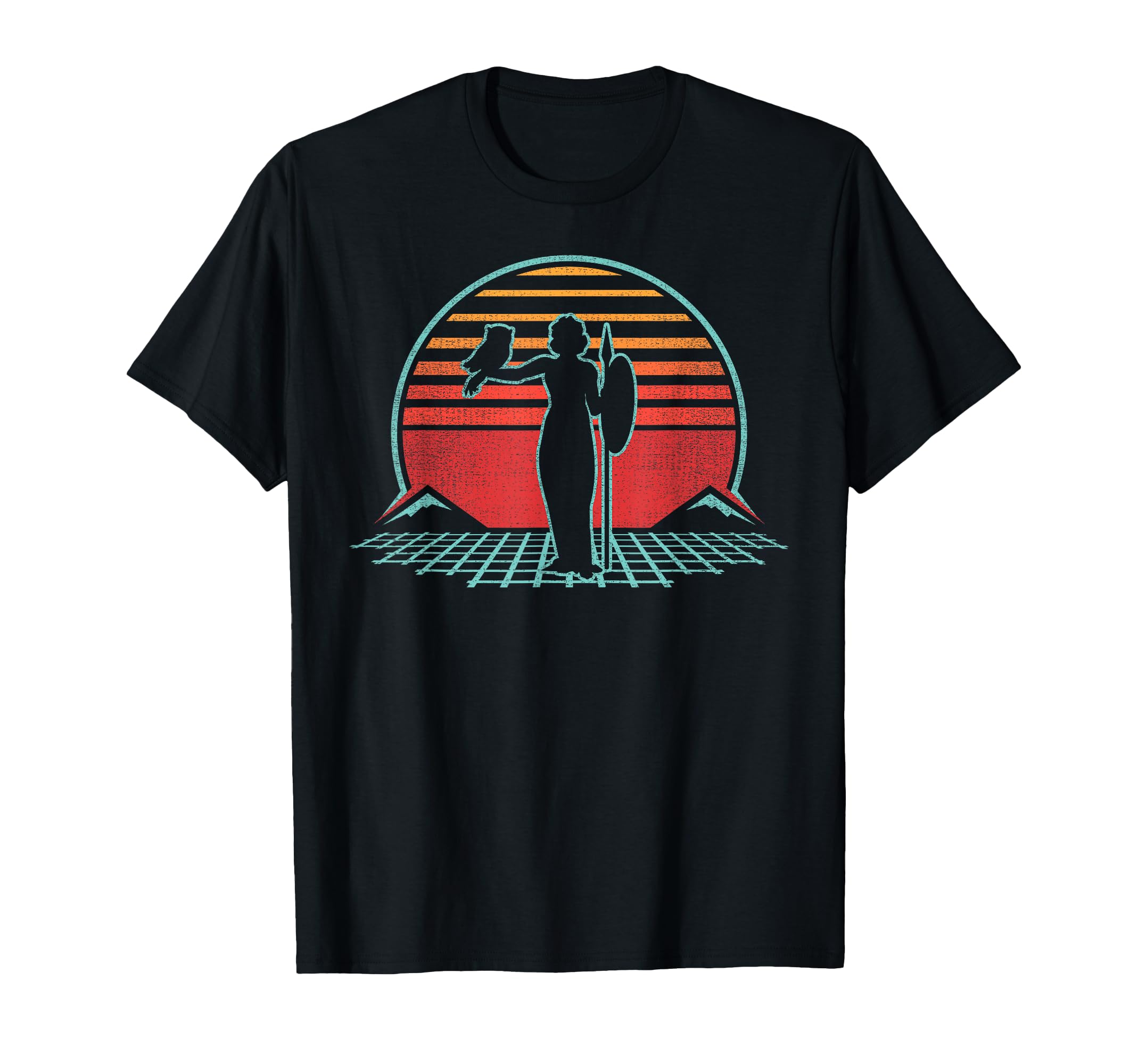Athena Greek Goddess 80S Gift T-Shirt - Aesthetic Graphic for Adults - T-Shirt, Sweatshirt, Hoodie