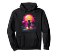 Synthwave Astronaut Cyberpunk 80S Sci Fi 50 Hoodie - Novelty Apparel Unisex - T-Shirt, Sweatshirt, Hoodie