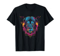 Lion Vaporwave Aesthetic Synthwave T-Shirt - Streetwear Style for Adults - T-Shirt, Sweatshirt, Hoodie