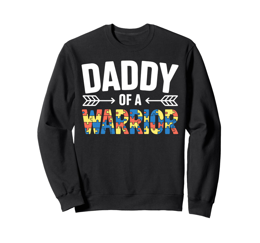 Father Autism Dad Autistic Child Sweatshirt - Unique Graphic for Adults - T-Shirt, Sweatshirt, Hoodie
