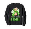Proud My Fight Green Mental Health Day Sweatshirt - Graphic Print Unisex - T-Shirt, Sweatshirt, Hoodie