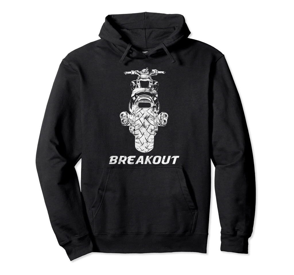 Breakout Motorcycle Chopper Biker Sweatshirt - Custom Art Print Unisex - T-Shirt, Sweatshirt, Hoodie