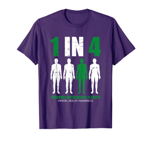 1 4 Struggle Mental Illness Mental T-Shirt - Aesthetic Graphic for Adults - T-Shirt, Sweatshirt, Hoodie