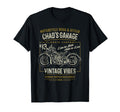 Chads Garage Motorcycle T-Shirt - Custom Art Print Unisex - T-Shirt, Sweatshirt, Hoodie