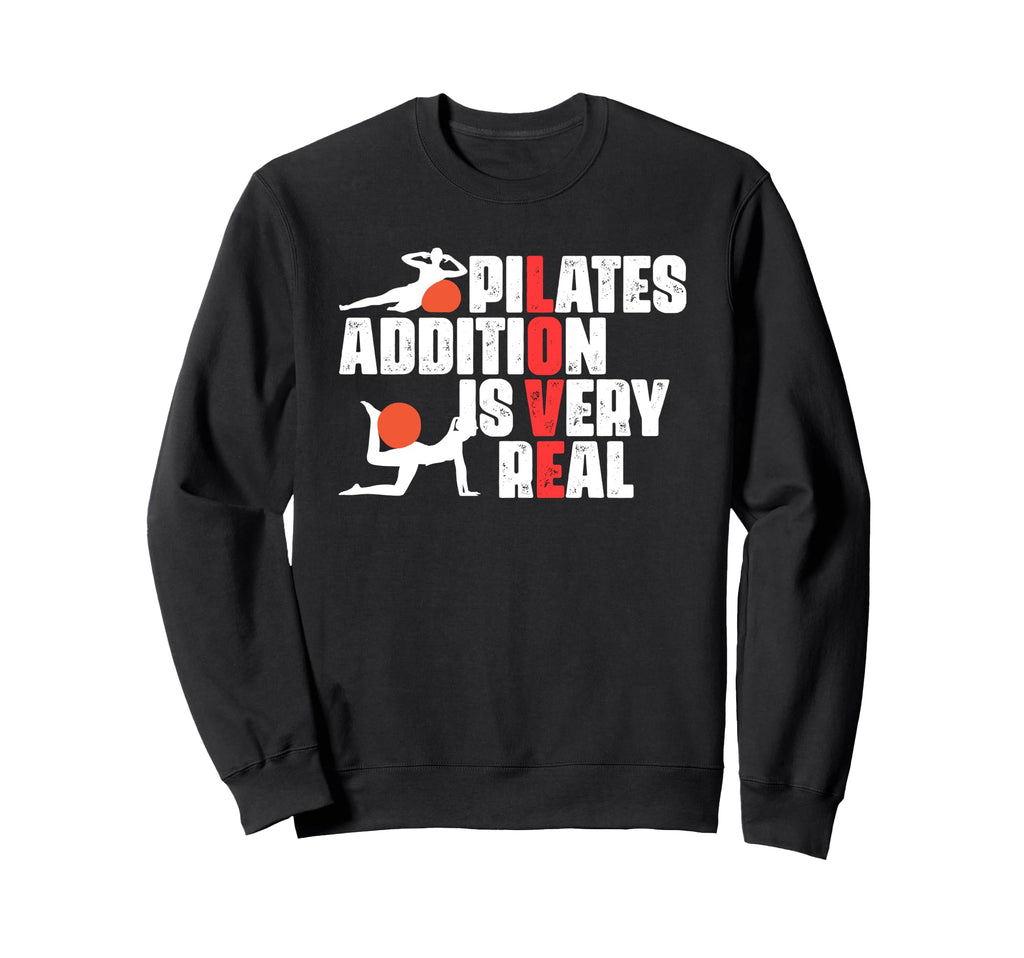 Pilates Exercise Fitness Workout Sweatshirt - Novelty Apparel Men Women - T-Shirt, Sweatshirt, Hoodie