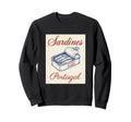Sardines Portugal Fish Tin Sweatshirt - Minimalist Print for Adults - T-Shirt, Sweatshirt, Hoodie