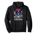 State West Virginia Wv Trip 80S 90S City Hoodie - Novelty Apparel Unisex - T-Shirt, Sweatshirt, Hoodie