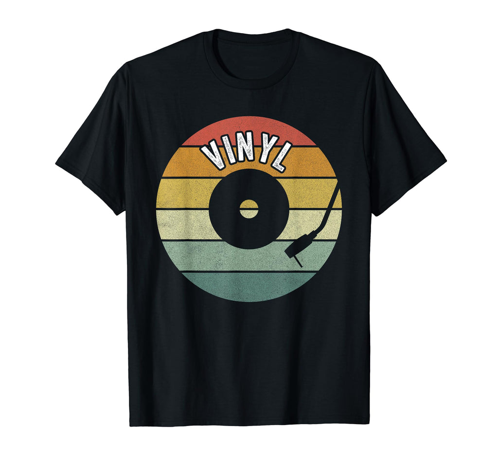 Vinyl Record Vinyls Turntable Player T-Shirt - Streetwear Style Men Women - T-Shirt, Sweatshirt, Hoodie