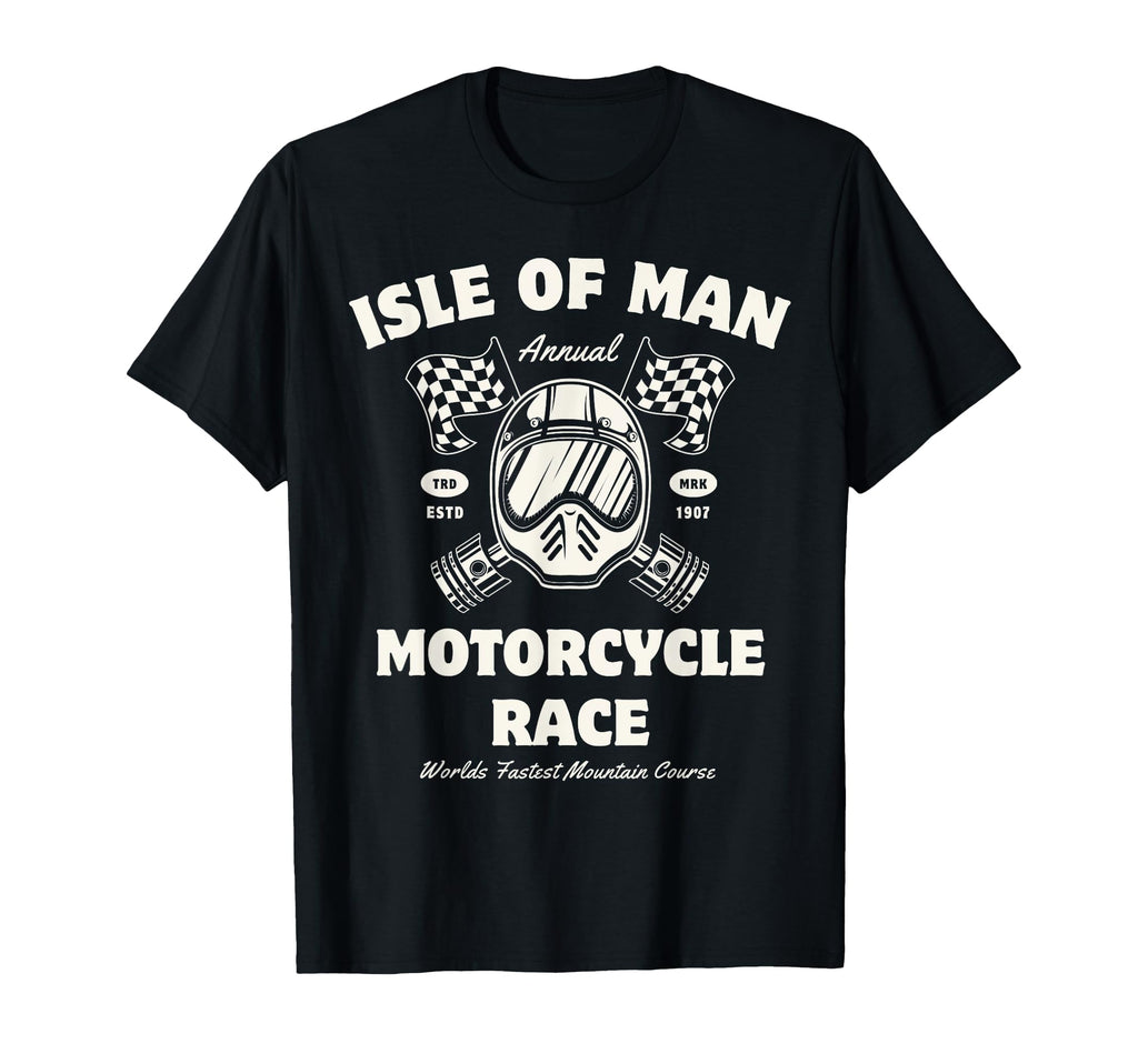 Isle Motorcycle Race Manx Biker T-Shirt - Aesthetic Graphic Unisex - T-Shirt, Sweatshirt, Hoodie