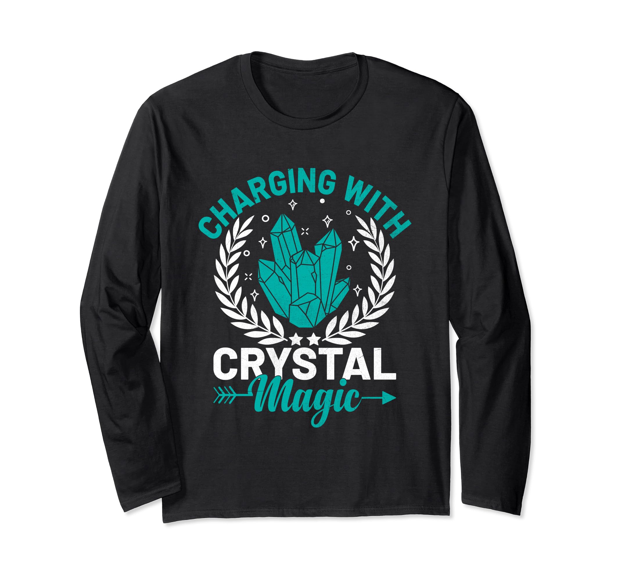Spiritual Crystal Stones Healing T-Shirt - Trendy Graphic Unisex - T-Shirt, Sweatshirt, Hoodie