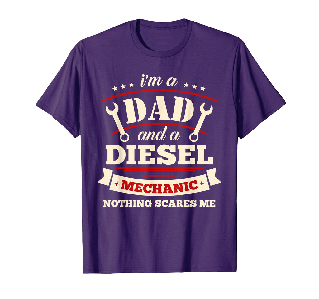 Im Dad And Diesel Mechanic Funny Father T-Shirt - Graphic Print for Adults - T-Shirt, Sweatshirt, Hoodie