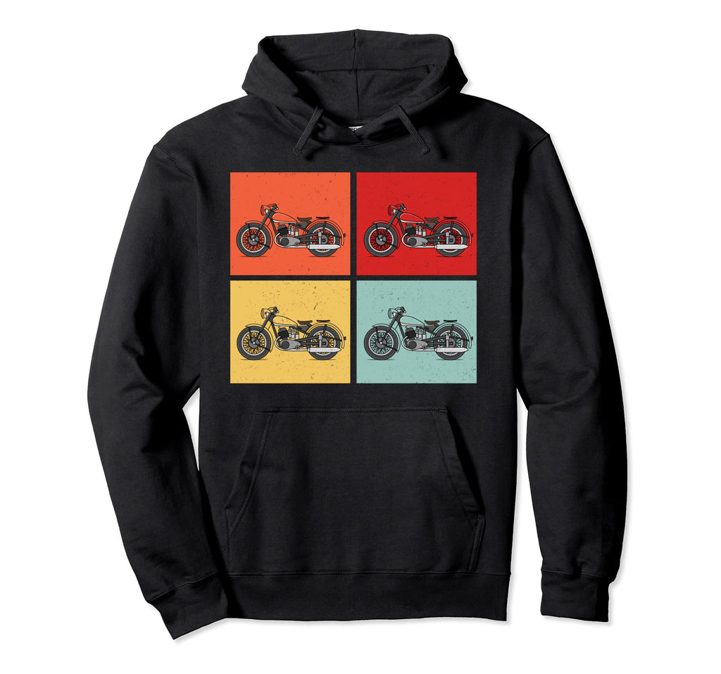 Motorcycle Motorcyclist Art Rider Hoodie - Casual Everyday Wear for Adults - T-Shirt, Sweatshirt, Hoodie