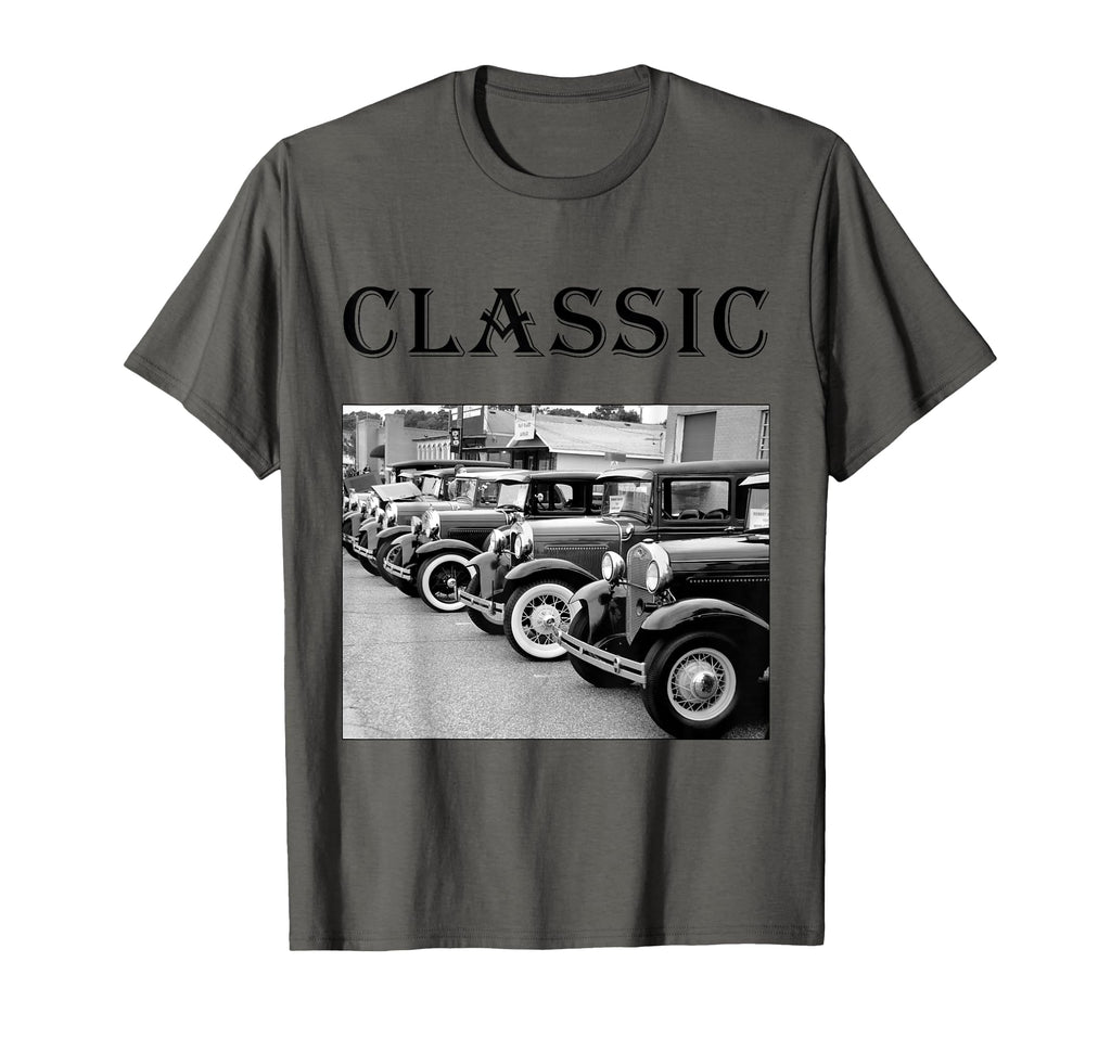 Fathers Day Birthday Antique Car Car Car T-Shirt - Novelty Apparel Unisex - T-Shirt, Sweatshirt, Hoodie