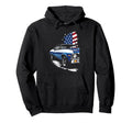 1969 69 Nova Ss American Patriotic Flag Old Hoodie - Trendy Graphic Unisex - T-Shirt, Sweatshirt, Hoodie