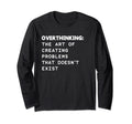 Overthinking Definition Funny T-Shirt - Graphic Print for Adults - T-Shirt, Sweatshirt, Hoodie