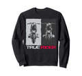 True Rider Antique Motorcycle Lover Sweatshirt - Graphic Print Men Women - T-Shirt, Sweatshirt, Hoodie