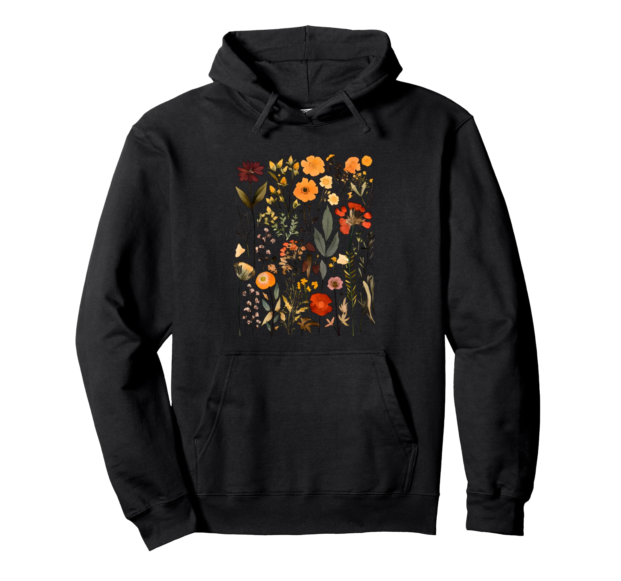 Wildflowers Spring Boho Wild Flower Hoodie - Streetwear Style for Adults - T-Shirt, Sweatshirt, Hoodie
