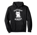 Hungry Overthinker Food Anxiety T-Shirt - Minimalist Print for Adults - T-Shirt, Sweatshirt, Hoodie