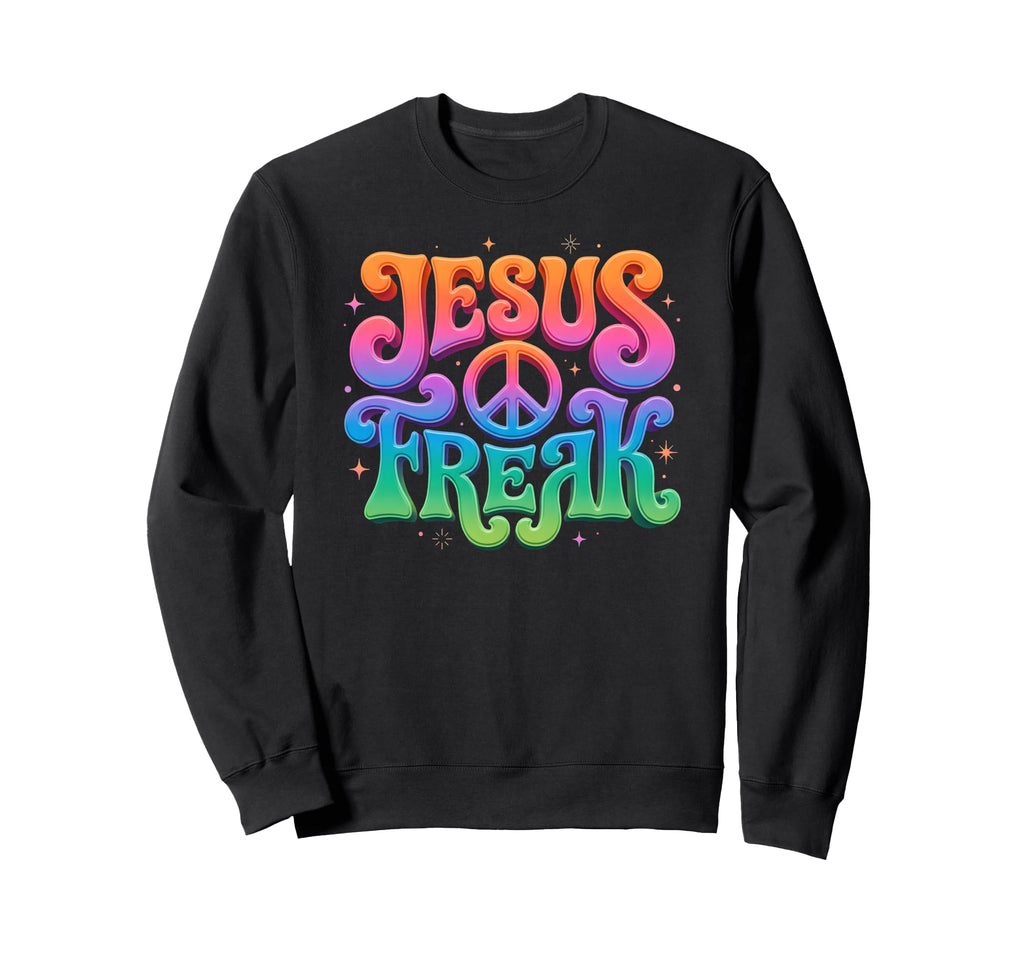 Faith Message Peace Symbol Sweatshirt - Minimalist Print for Adults - T-Shirt, Sweatshirt, Hoodie