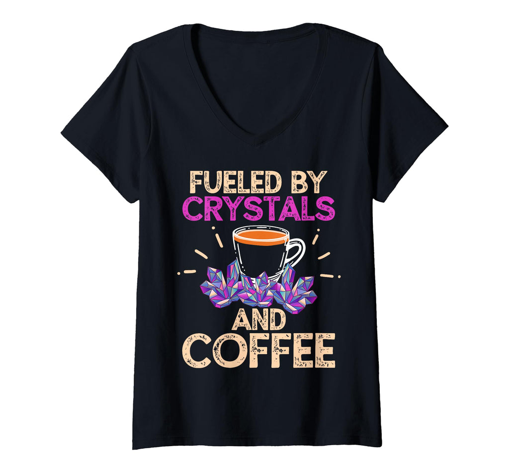 Womens Crystal Gemstone Chakra T-Shirt - Casual Everyday Wear Men Women - T-Shirt, Sweatshirt, Hoodie