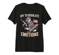 Off To Regulate Emotions Opossum Self T-Shirt - Streetwear Style Unisex - T-Shirt, Sweatshirt, Hoodie