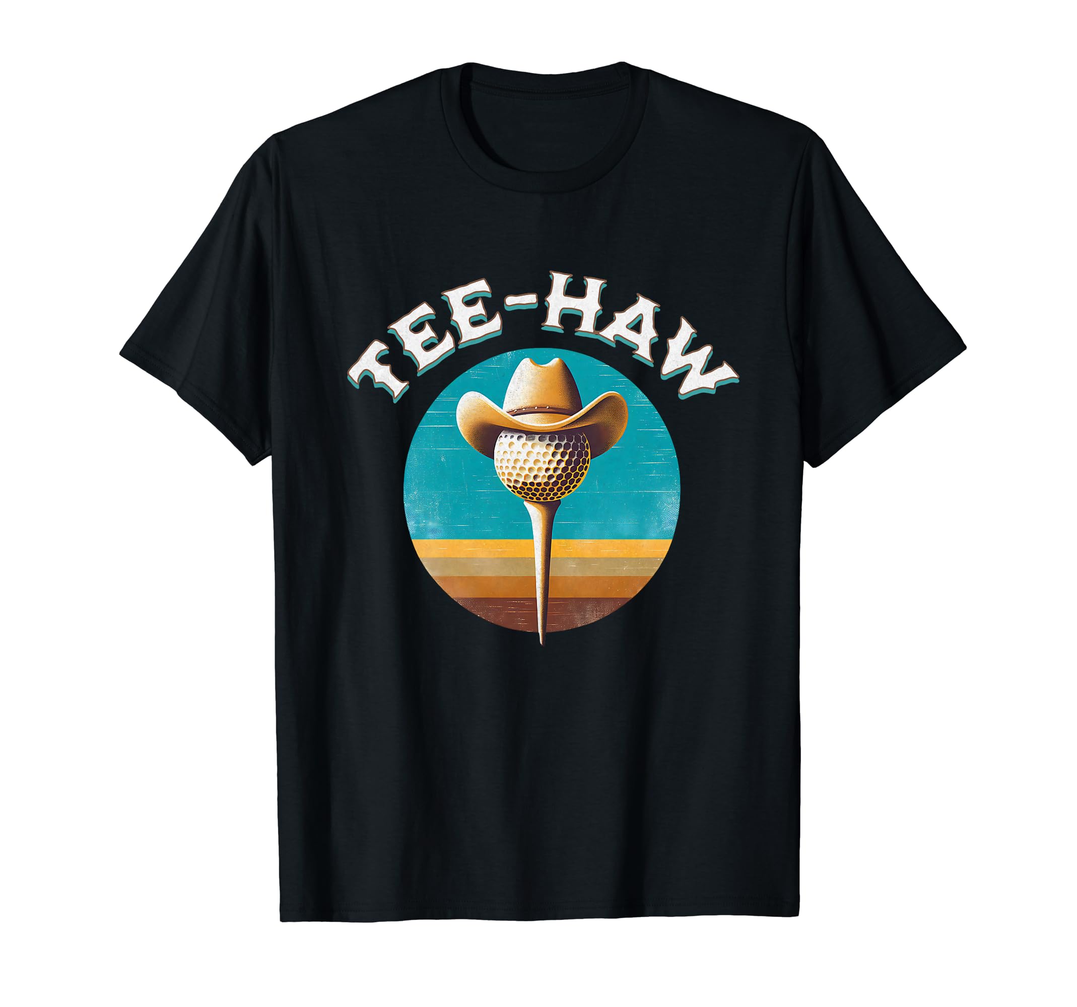Western Haw Yall Funny Golf Ball T-Shirt - Fun Novelty Design Unisex - T-Shirt, Sweatshirt, Hoodie
