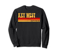 Key West Florida City Roots 70S 80S Sweatshirt - Trendy Graphic for Adults - T-Shirt, Sweatshirt, Hoodie
