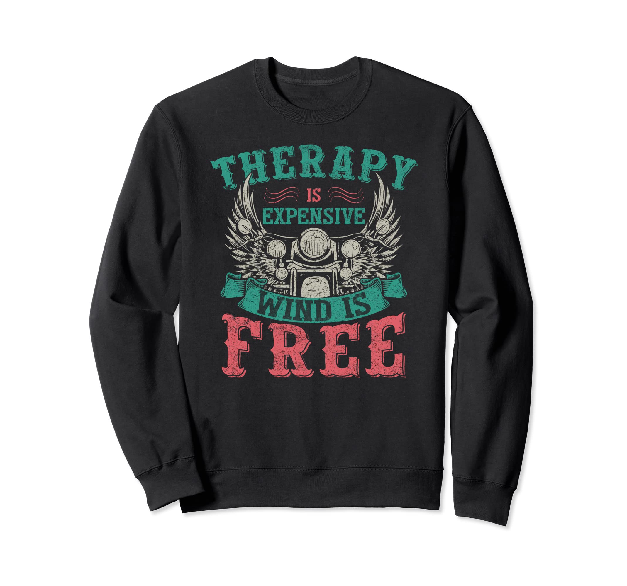 Bike Rider Motorcyclist Motorcycle Sweatshirt - Novelty Apparel Men Women - T-Shirt, Sweatshirt, Hoodie