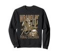 Cowboy Wranglin Feral Children Sweatshirt - Graphic Print for Adults - T-Shirt, Sweatshirt, Hoodie