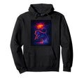 80S Jungle Tiger Vaporwave Aesthetic Hoodie - Streetwear Style for Adults - T-Shirt, Sweatshirt, Hoodie
